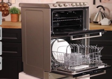 Какво е печка със съдомиялна и фурна