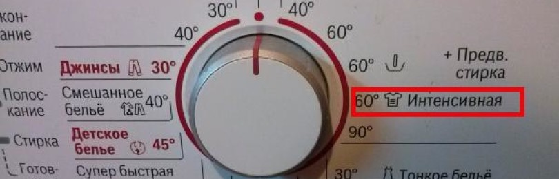 Какво представлява интензивният цикъл на пране в пералня?