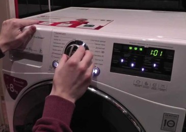 Първо пускане на нова пералня: инструкции