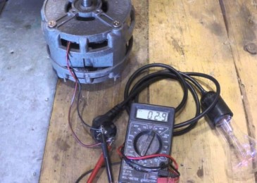 Как да направите генератор от двигател на пералня