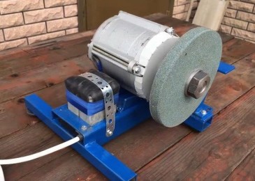 Как да направите шмиргел от мотор на пералня със собствените си ръце