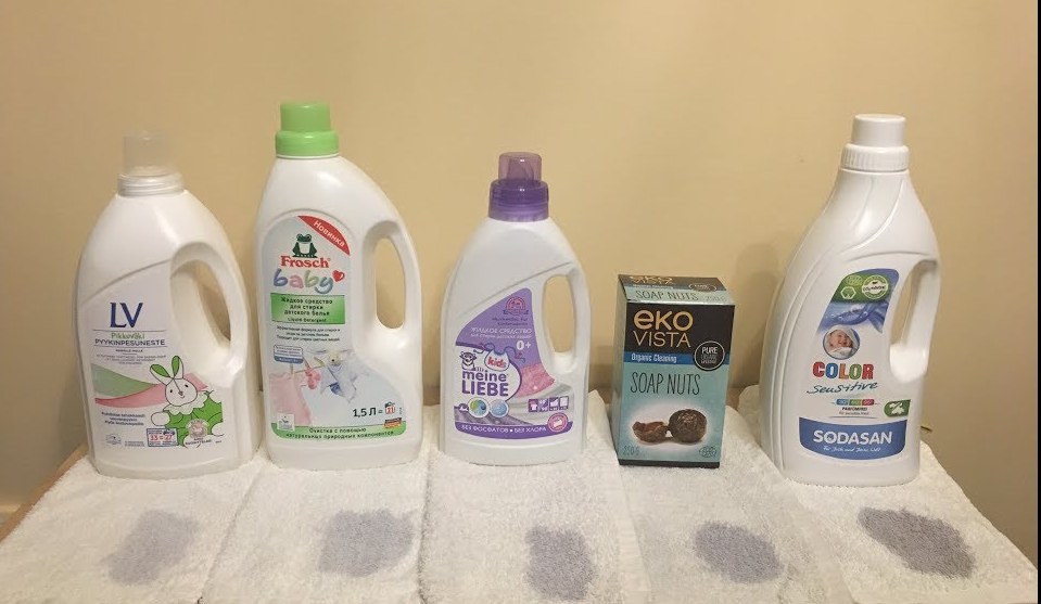 Гел за бебешки дрехи