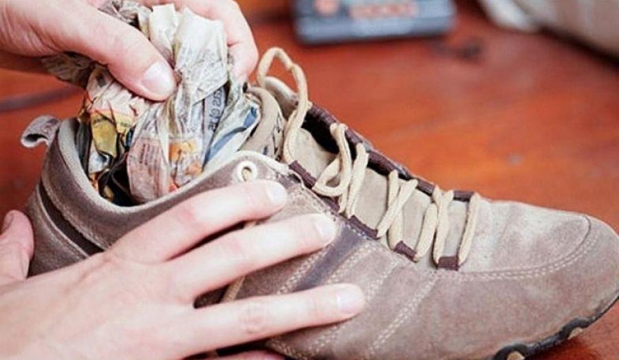 Как да изсушите маратонките правилно