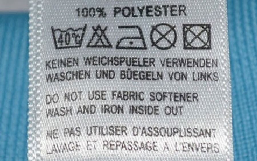 Етикет за полиестер