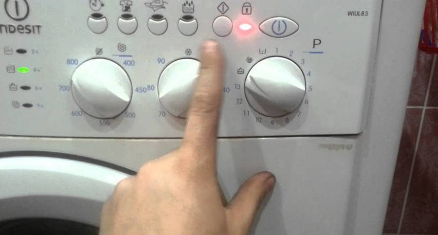 програмирано блокиране на пералня