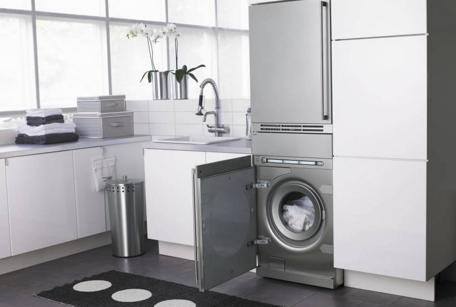 Пералня за вграждане с функция за сушене