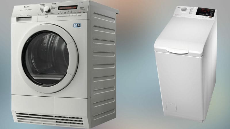 Разлики между вертикални и предни перални машини