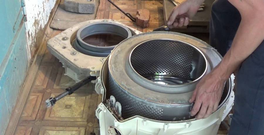 Как да разглобите резервоара на пералня Атлант