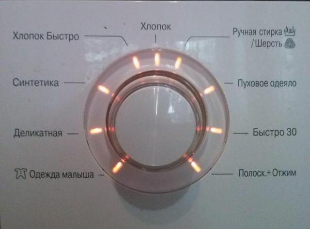 Режими и времена на пране в пералня LG
