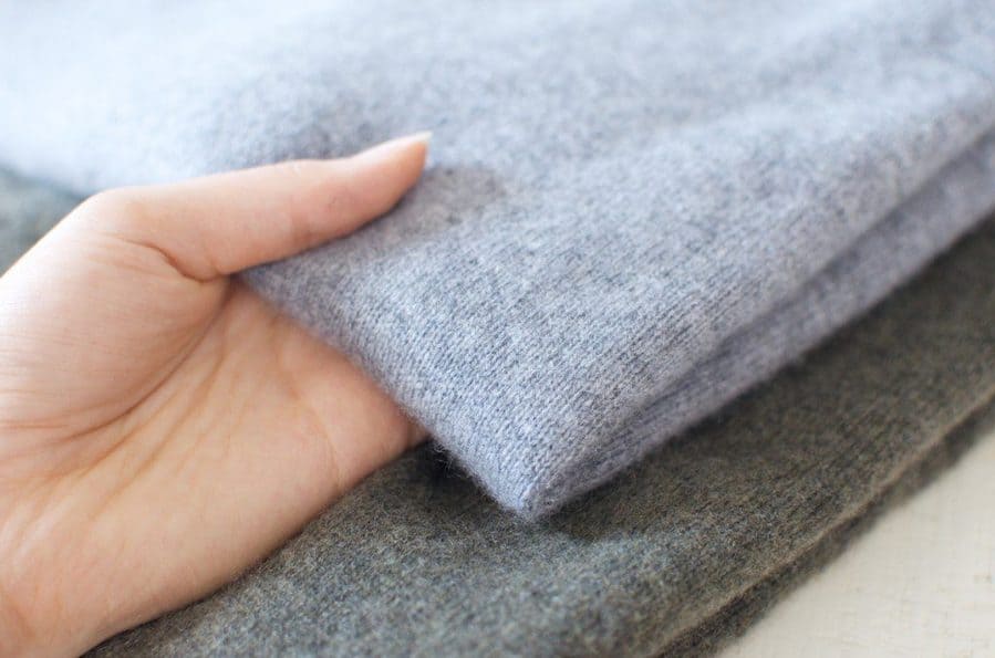 измийте кашмир