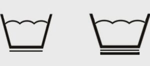 Икона "Деликатно пране" на пералня