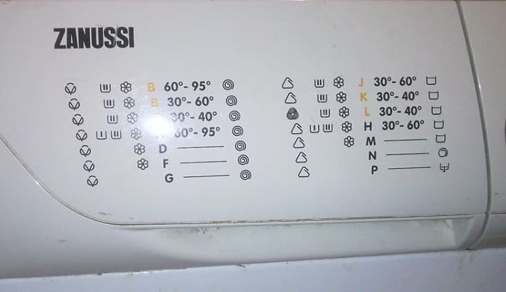 Пералня Zanussi