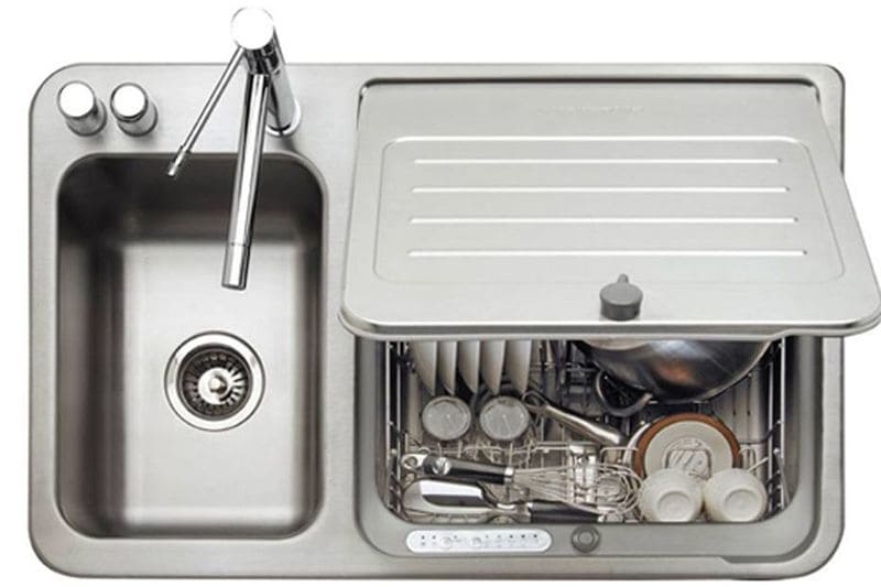 Съдомиялна с горно зареждане