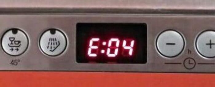 Кодове за грешки на съдомиялна машина Bosch