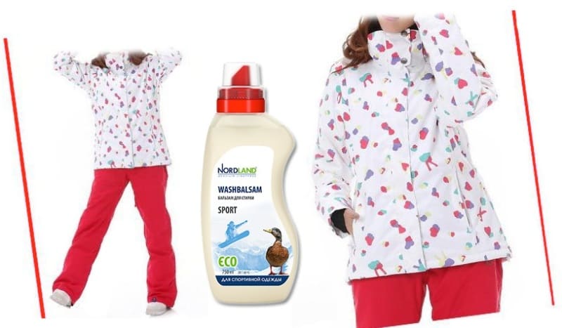 Продукти за пране и грижа за ски якета