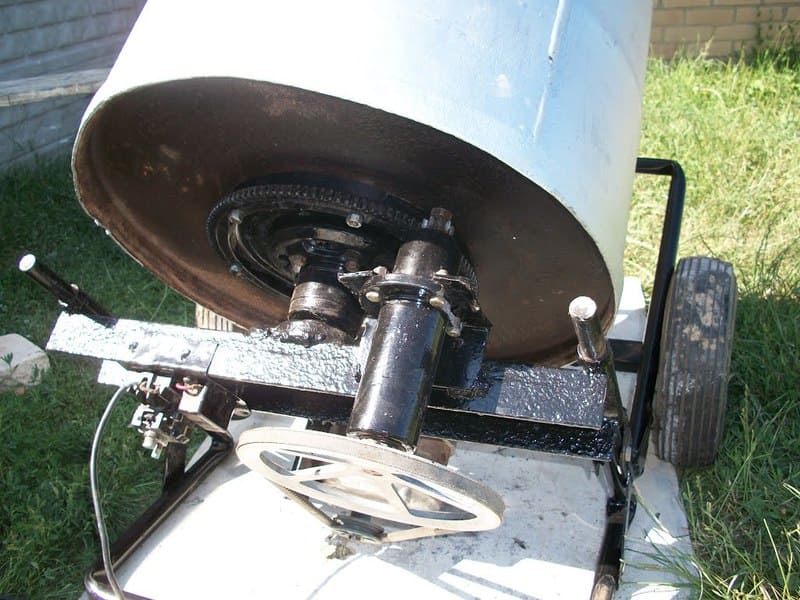 Бетонобъркачка от пералня 