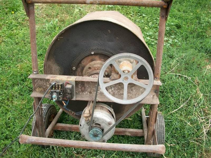 Направи си сам бетонобъркачка от пералня