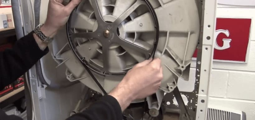 Барабанът на пералнята падна