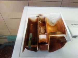 Как да почистите пералня от ръжда у дома