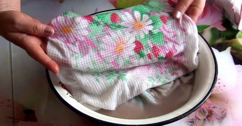 Как да перете кухненски кърпи