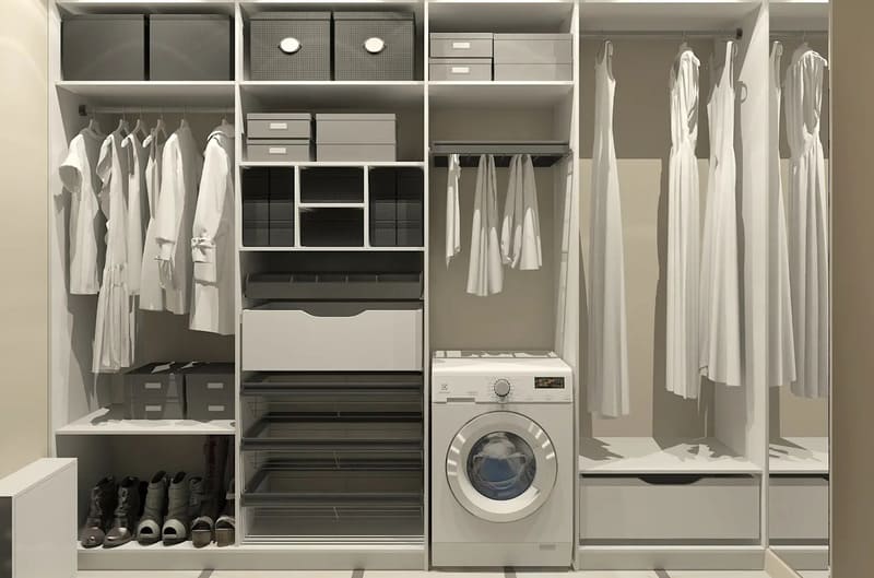 Пералня в съблекалнята