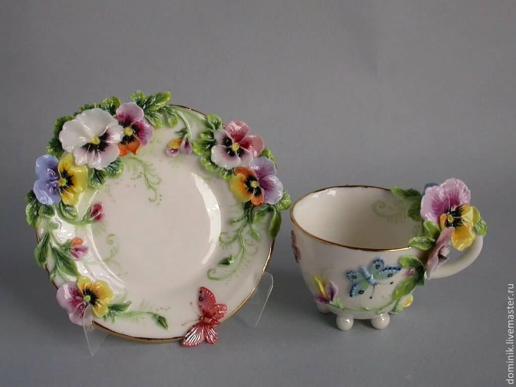 Чинии от фин порцелан