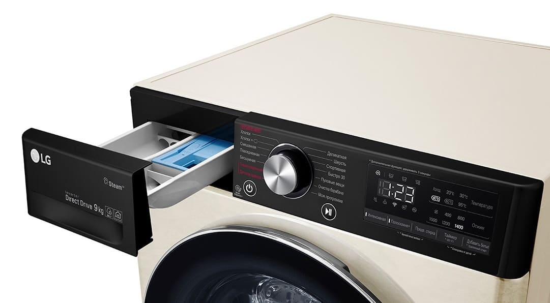 Характеристики на пералните машини LG